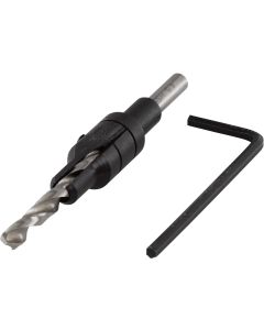 Broca madera cilindrica con avellanador 04,50x7 mm wolfcraft