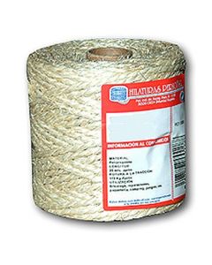 Cuerda fijacion torcida 2 cabos 02,7mm mt sisal hilaturas perio com5002