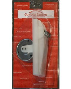 Recogedor persiana 07-001-002 embutir pequeño plastico blanco gaviota