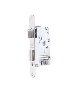 Cerradura madera embutir canto redondo 20x50mm niquel 20105prhn tesa