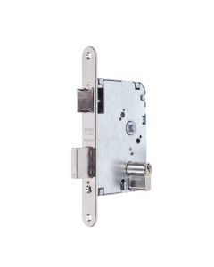 Cerradura madera embutir canto redondo 20x60mm niquel 20106prhn tesa