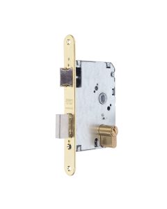 Cerradura madera embutir canto redondo 20x60mm laton 20106prhl tesa