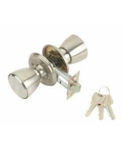 Pomo puerta 508-4-4-70 entrada picaporte tubular 70mm inox 508 mcm