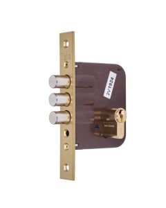 Cerradura madera embutir canto cuadrado 23x50mm bicapa 811803030bc yale