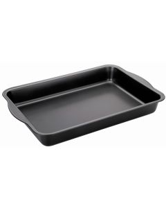 Rustidera horno antiadherente 33x23x5cm chapa acero moka ibili