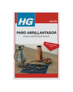 Abrillantador plata paño ligeramente oxidada hg