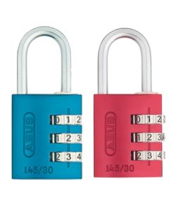 Candado seguridad combinacion programable 20mm azul abus 145/20azul