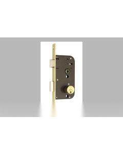 Cerradura madera embutir canto cuadrado 23x50mm laton 45/80hl yale