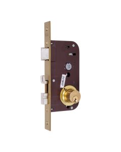 Cerradura madera embutir canto cuadrado 23x50mm laton 48/80bc yale