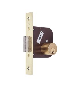 Cerradura madera embutir canto cuadrado 23x45mm laton 51/70hl yale