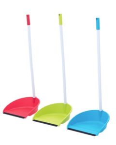 Recogedor limpieza mango bimaterial surtidos tes 6803