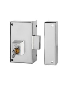 Cerradura sobr. 56c 62mm e-37mm palanca izq solo llave niq c cvl