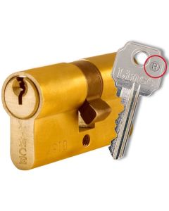 Cilindro leva corta pera 30x30mm niquel c033030n lince c033030n