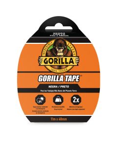 Cinta americana gorilla tape 11 m x 48 mm negro