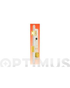 Cerradura metalica 5550 entrada 12mm cilindro ovalado niquelado lince