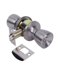 Pomo puerta 13462 hotel picaporte unificado copa 60/70mm cromo mate 13462 amig