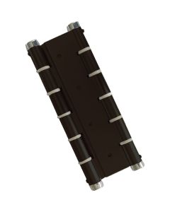 Bisagra puertas vaiven doble accion negra micel aluminio 57002