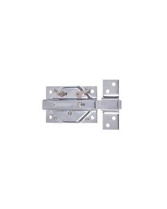 Cerrojo sobreponer con condena cromado 3930hc lince 3930hc