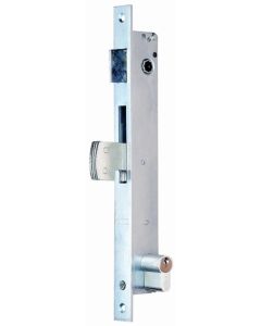 Cerradura metalica 5580 entrada 21mm cilindro leva corta niquelado lince