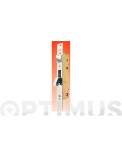 Cerradura metalica 5570 entrada 25mm cilindro leva corta niquelado lince