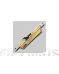 Cerradura metalica 5572 entrada 32mm cilindro leva corta niquelado lince