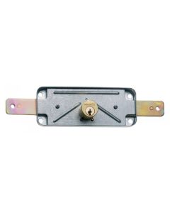 Cerradura metalica sobreponer puerta metalica/basculante acero zincado mcm 1511av