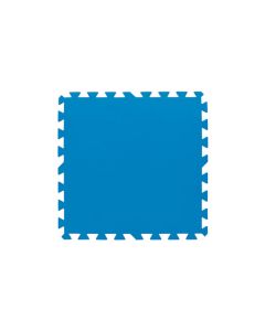 Suelo piscina encajable 50x50cm eva azul bestway 8 pz 58220