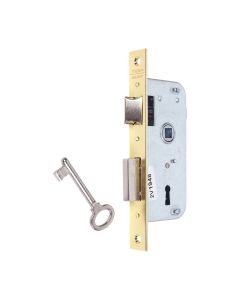 Cerradura madera embutir canto cuadrado solo resbalon 20x30mm laton 200230hl tes