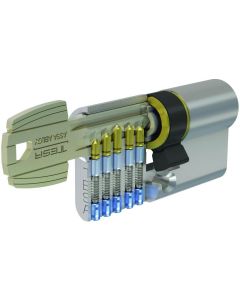 Cilindro leva larga con pomo 30x30mm laton 503b3030l tesa 503b3030l