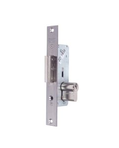 Cerradura metalica embutir palanca deslizante 22x20mm inox 221120ai tesa