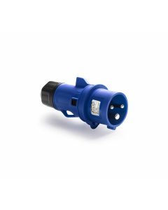 Clavija aerea electricidad 16a-250v 2 polos 1 tierra industrial 200-240v famatel 13200