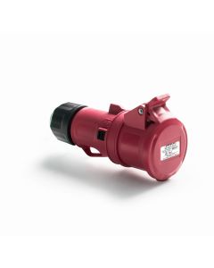 Base aerea electricidad industrial 3 polos 1 tierra 32a 380-415v famatel 23302