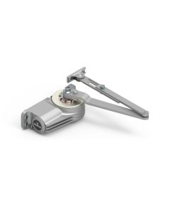 Cierrapuertas brazo retenedor plata 33-at-50 telesco