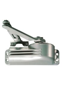 Cierrapuertas brazo retenedor plata 44-at-50 telesco