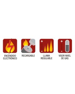 Encendedor chimeneas llama gas para chimeneas turbo fuegonet