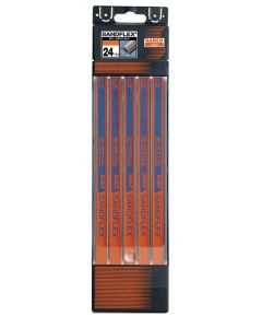 Hoja sierra mano 300mm 24dpp bahco sandflex ma metal d4 5 pz 3906-300-24-5p