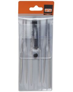 Lima aguja picado nº2 con mango 140mm bahco