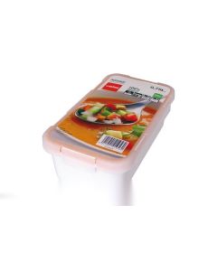 Contenedor porta alimentos hermetico 0,75lt blanco valira 6090/9
