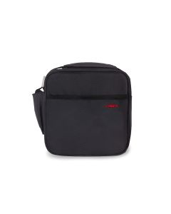 Bolsa porta alimentos 2 hermeticos poliester negro/gris lunch bag valira 6129/27