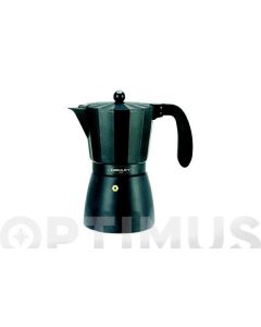 Cafetera negra touareg 1 taza oroley