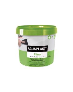 Masilla restauracion fibra vidrio gris aguaplast 750 ml