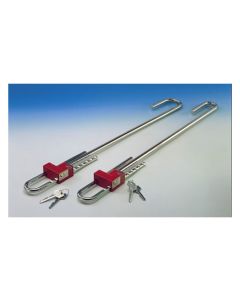 Candado antirrobo coche normal arco crem.ø10mm niquelado fac