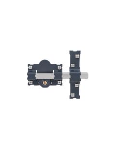 Cerrojo sobreponer bombillo 50mm 105mm pintado 101-l fac 01050