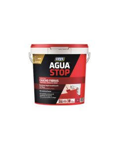 Pintura impermeabilizante caucho acrilico con fibras antigoteras ceys aguastop 5 kg terracota 903302
