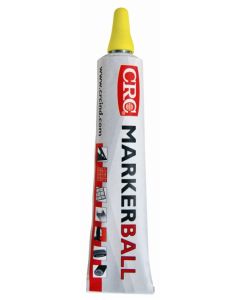 Marcador pintura permanente tubo ml amarillo crc