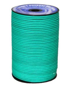 Cuerda fijacion trenzada 05mm 200 mt polietileno verde hyc 2106050200