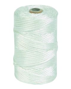 Hilo sujecion atirantar trenzado 02mm 4 bobinas 400 mt nylon blanco hyc 5500410100-p4 80484