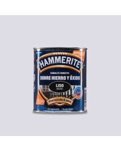 Esmalte antioxidante brillante exterior liso 750 ml negro hammerite 80763