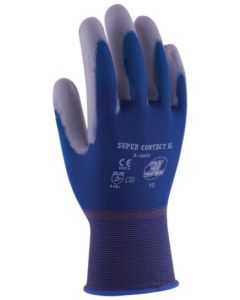 Guante mecanico palma poliuretano nylon azul supercontact bl 3l supercontact bl t-8