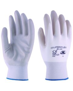 Guante nilon recubierto nitirlo superflex blanco talla 10 3l